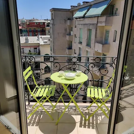 Apartment Floor Nest, Balcony Close To Sea And Old-town Nice