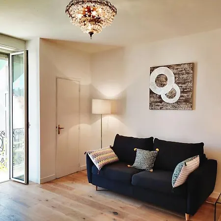Apartment Floor Nest, Balcony Close To Sea And Old-town Nice